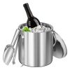 NewHome Double-Wall Stainless Steel Insulated Ice Bucket
