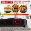 iMountek 1200W Electric Infrared Single Burner Portable Heating Hot Plate