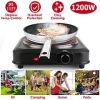 iMountek 1200W Electric Infrared Single Burner Portable Heating Hot Plate