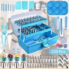 NewHome 236Pcs Cake Decorating Kit Baking Tools