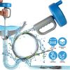 32.8FT Drain Snake Auger Plumbing Snake Hair Clog Remover For Sewer Sink Bathtub Shower Kitchen Bathroom Drain Clog Remover GPCT5256