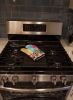 Yellow Labrador Hippie Dawg Oven Mitt Heat Resistant Thick Oven Mitt for Hot Pans and Oven, Kitchen Mitt Protect Hands, Cooking Baking Glove