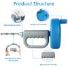 32.8FT Drain Snake Auger Plumbing Snake Hair Clog Remover For Sewer Sink Bathtub Shower Kitchen Bathroom Drain Clog Remover GPCT5256