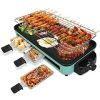 NewHome 2000W Electric Indoor Grill 2 in 1 Electric BBQ Gill with Grill