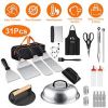 NewHome 31Pcs Griddle Accessories Kit Flat Top Grill Accessories