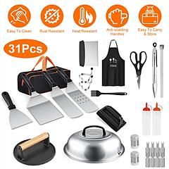 NewHome 31Pcs Griddle Accessories Kit Flat Top Grill Accessories