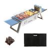 NewHome 3 In 1 Foldable Charcoal Grill Fire Pit Slow Cooker