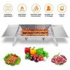 NewHome 3 In 1 Foldable Charcoal Grill Fire Pit Slow Cooker