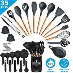 NewHome 35Pcs Kitchen Cooking Utensils Set Spatula Set