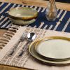 2-Pack Rectangular Kitchen Table Placemats â€“ Grey, Durable & Stylish, 18"x12" (Approx.)