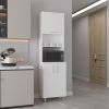 Maeser Kitchen Pantry, 3 Doors, 4 Legs, 5 Shelves