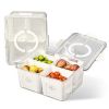 NewHome 2Pack Airtight Fruit Storage Containers
