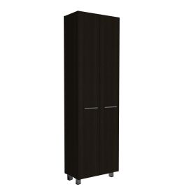 Collins Pantry Cabinet, Five Interior Shelves (Color: Black)