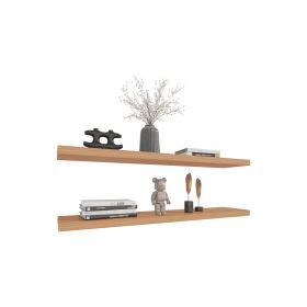 Pantego Floating Shelves with 1 Shelf (Color: Pine)